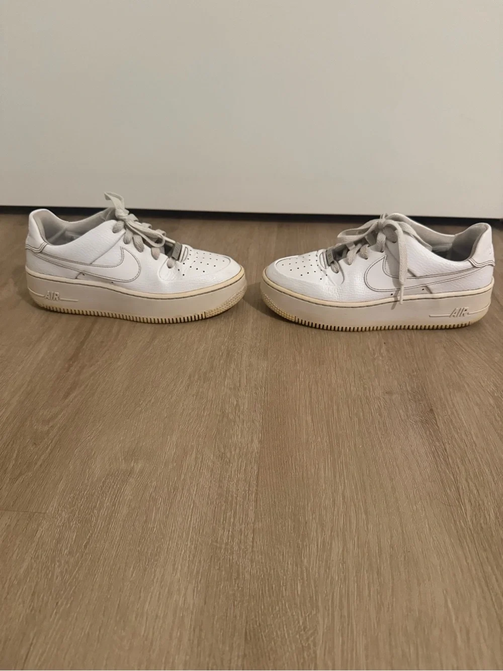 Nike White Air Force One Sage size 6.5